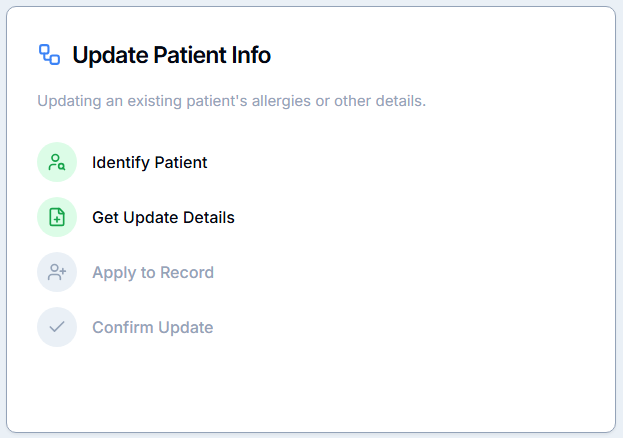 Update Patient Info UI